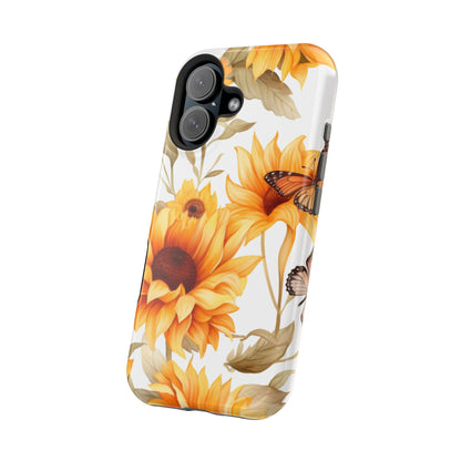 Sunflower & Monarch Garden - MagSafe iPhone Series Case