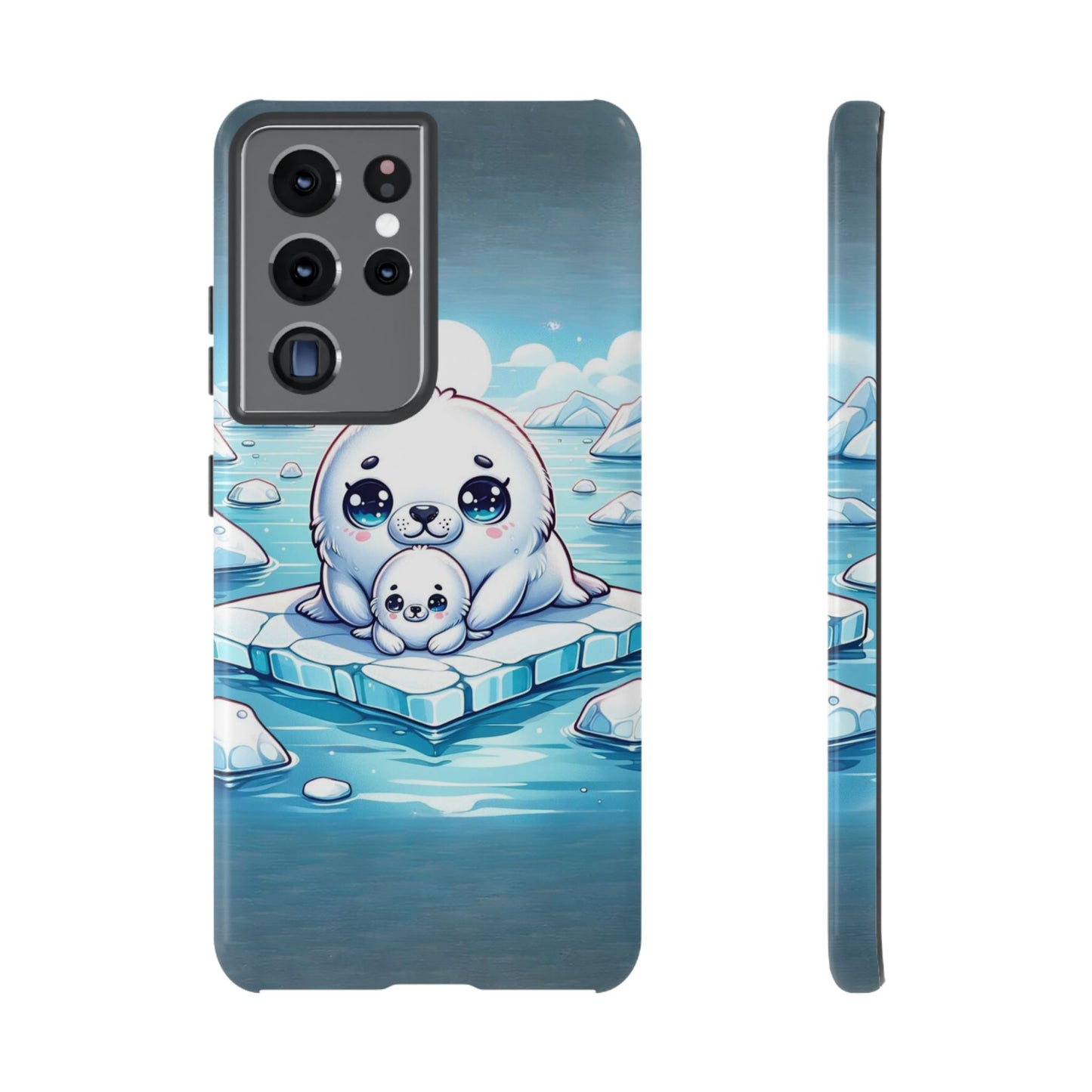 Arctic Embrace Seal iPhone Case