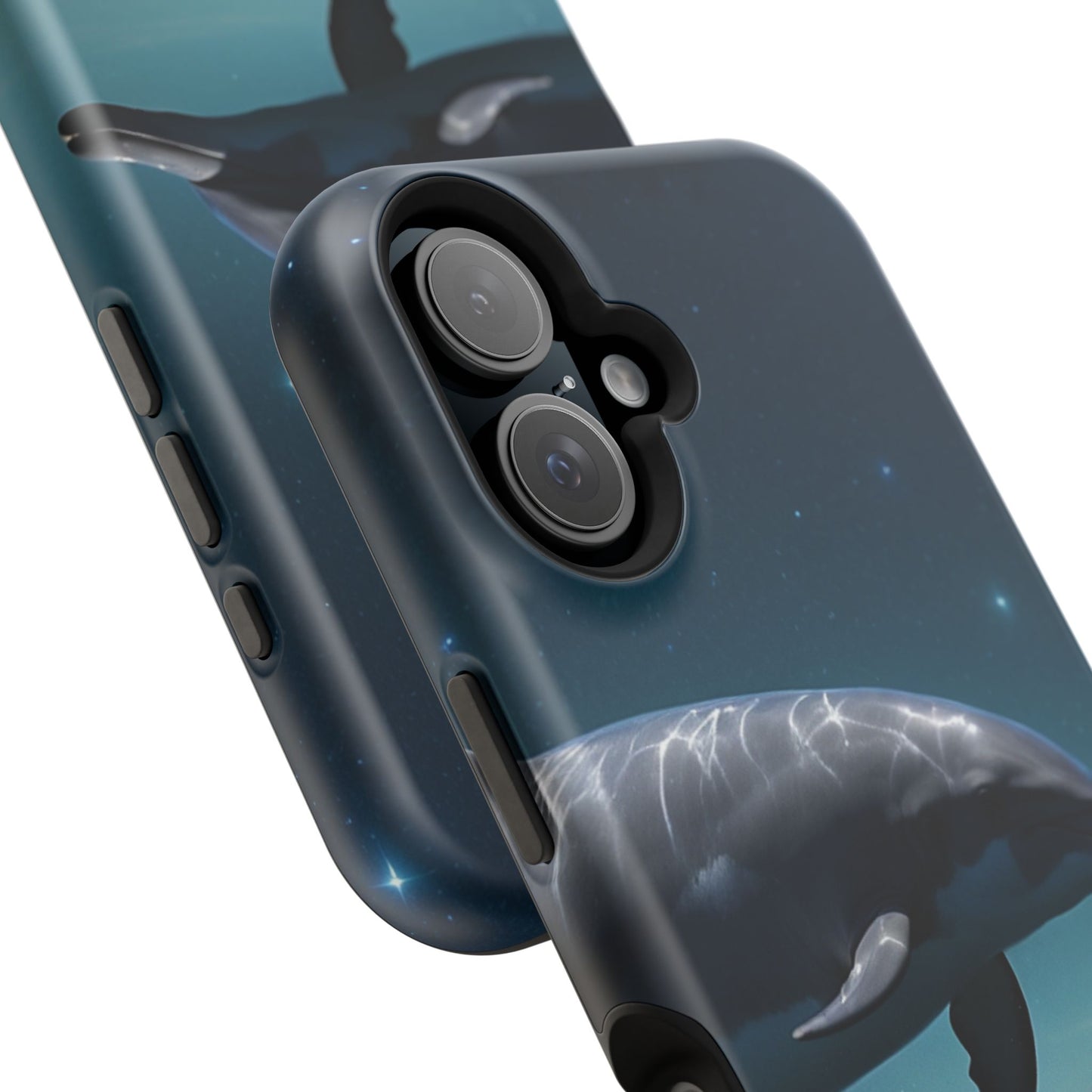 Midnight Ocean Dolphin - MagSafe-Compatible Case