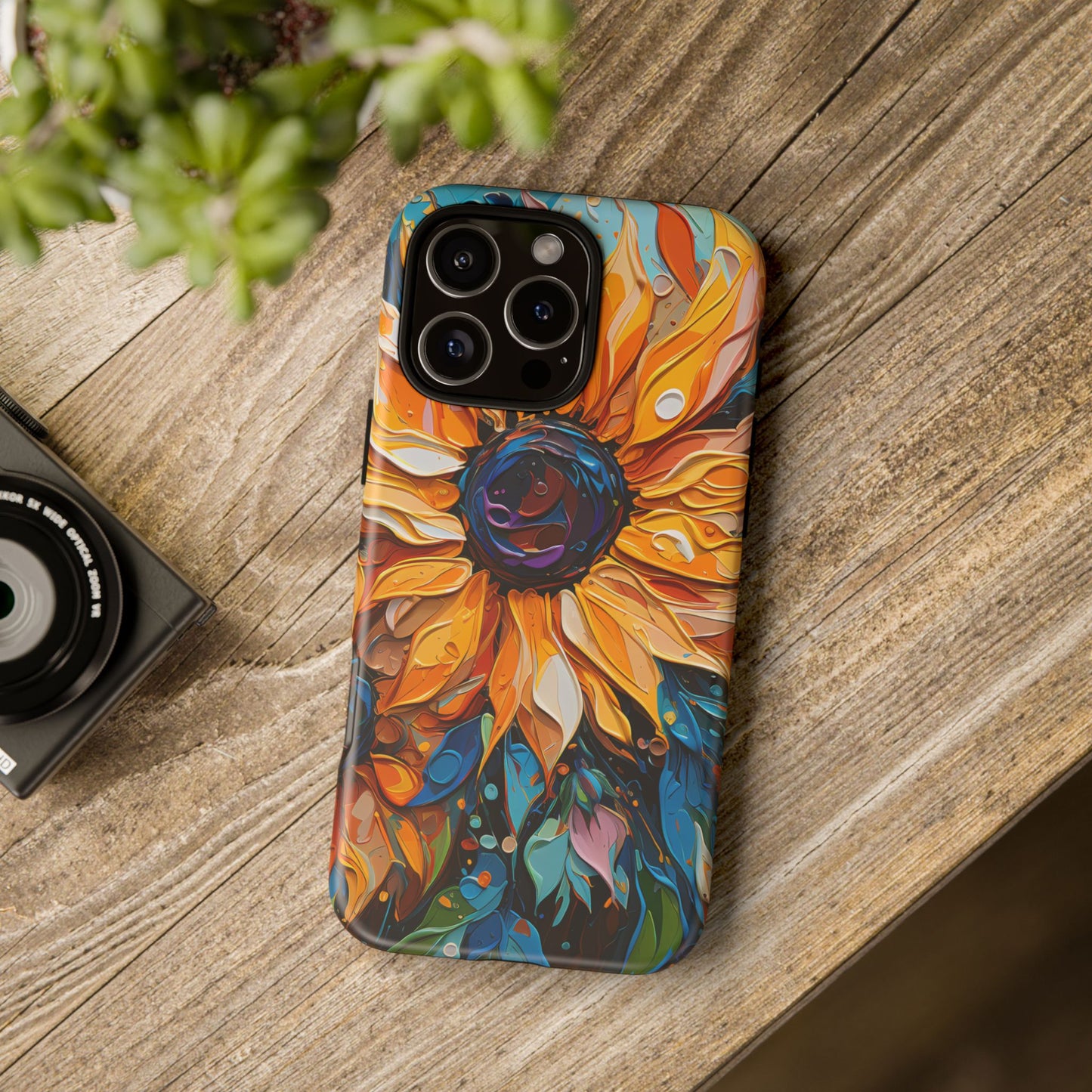 Sunflower Boho iPhone Case