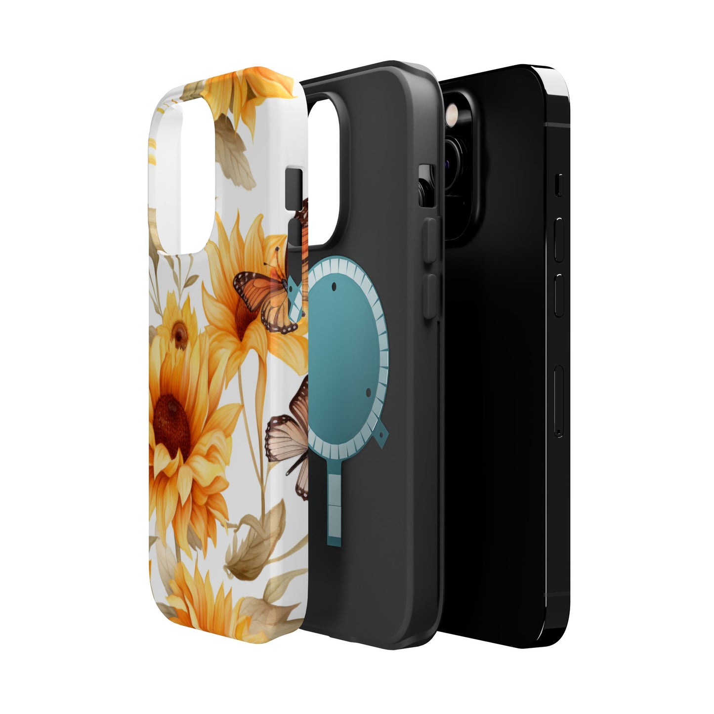 Sunflower & Monarch Garden - MagSafe iPhone Series Case