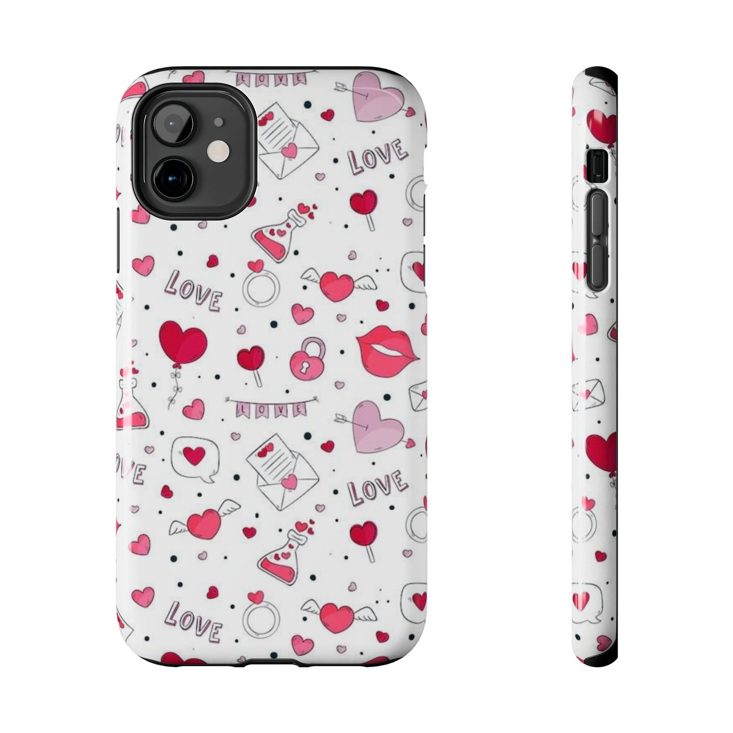 iPhone Case: Romantic Love-Inspired Icons Case