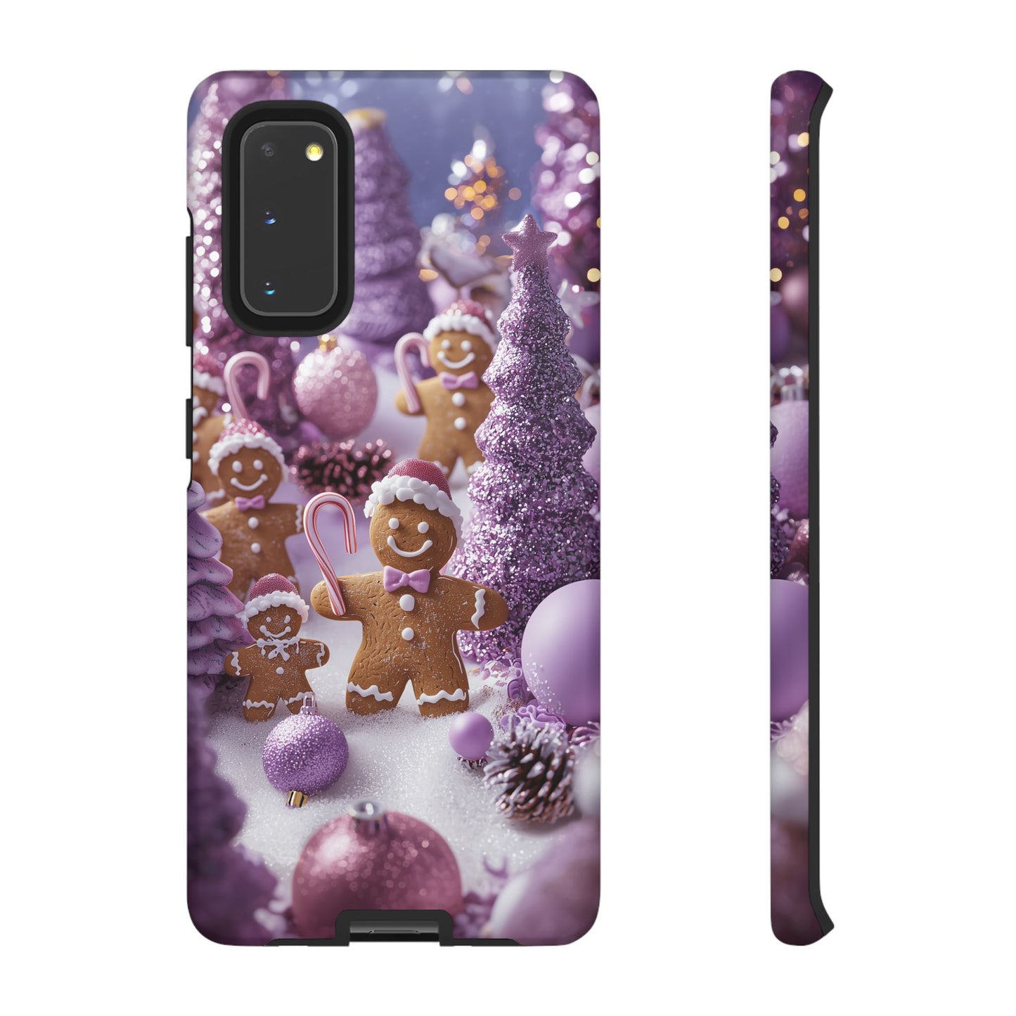 Pink Frosted Gingerbread Forest - Samsung Galaxy Series Case