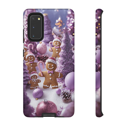 Pink Frosted Gingerbread Forest - Samsung Galaxy Series Case