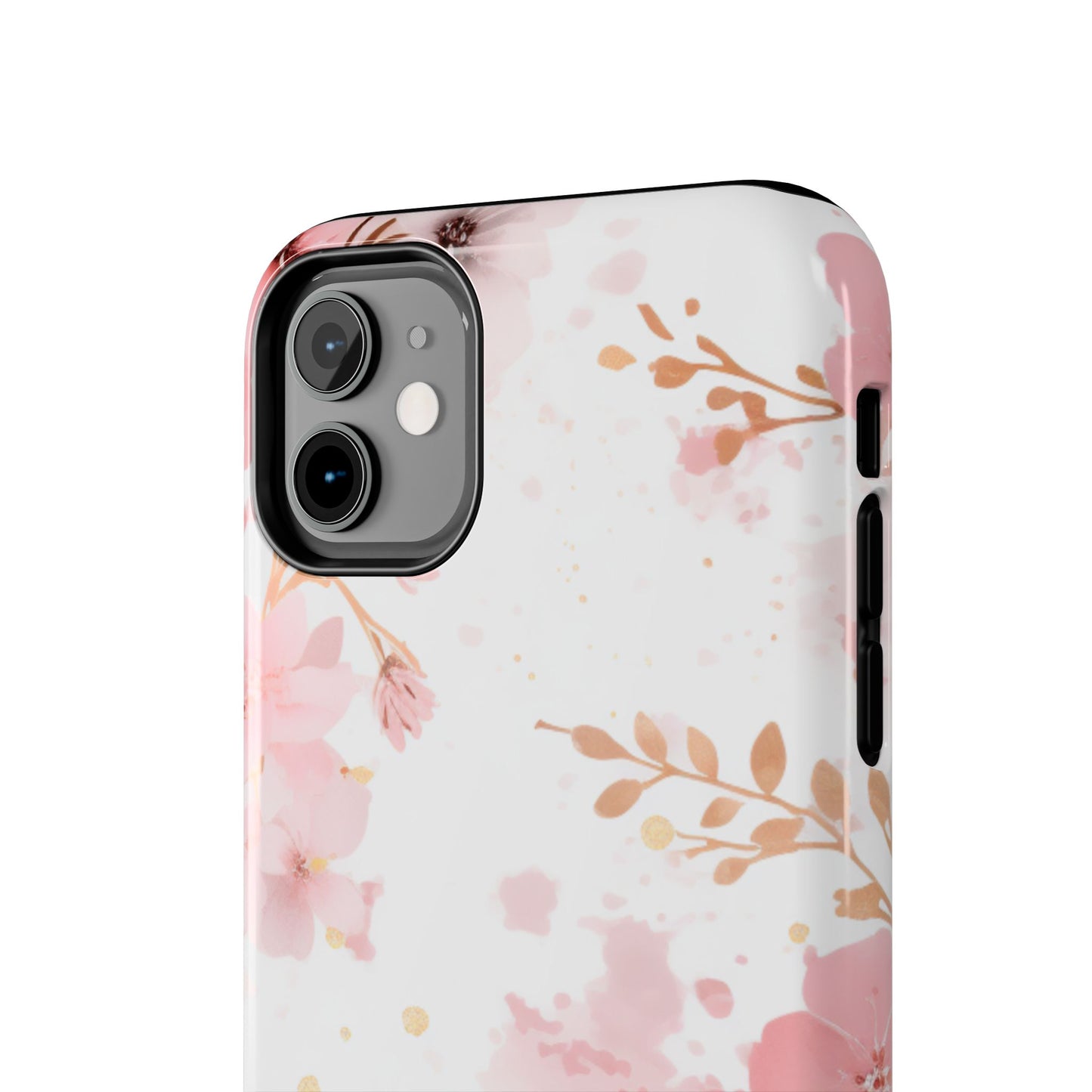 Soft Pink Cherry Blossom iPhone Case – Elegant Floral Design