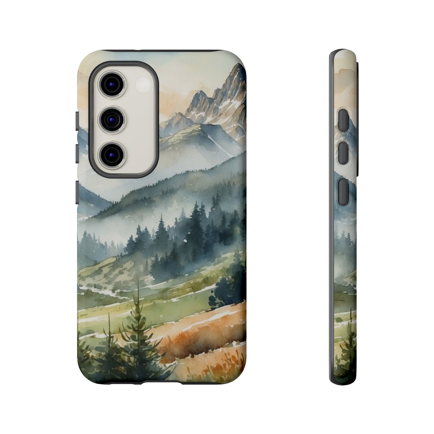 Serene Alpine Forest - Samsung Galaxy Case