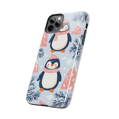 Penguin in Winter Wonderland iPhone Case