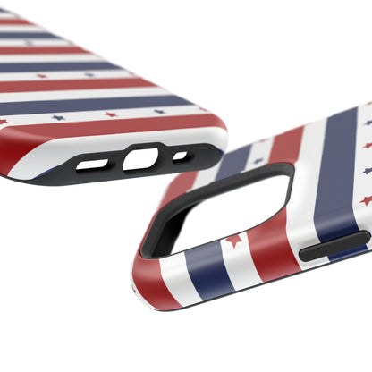 Patriotic Stars MagSafe iPhone Case