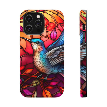 Radiant Multicolor Bird Artwork - MagSafe iPhone Case