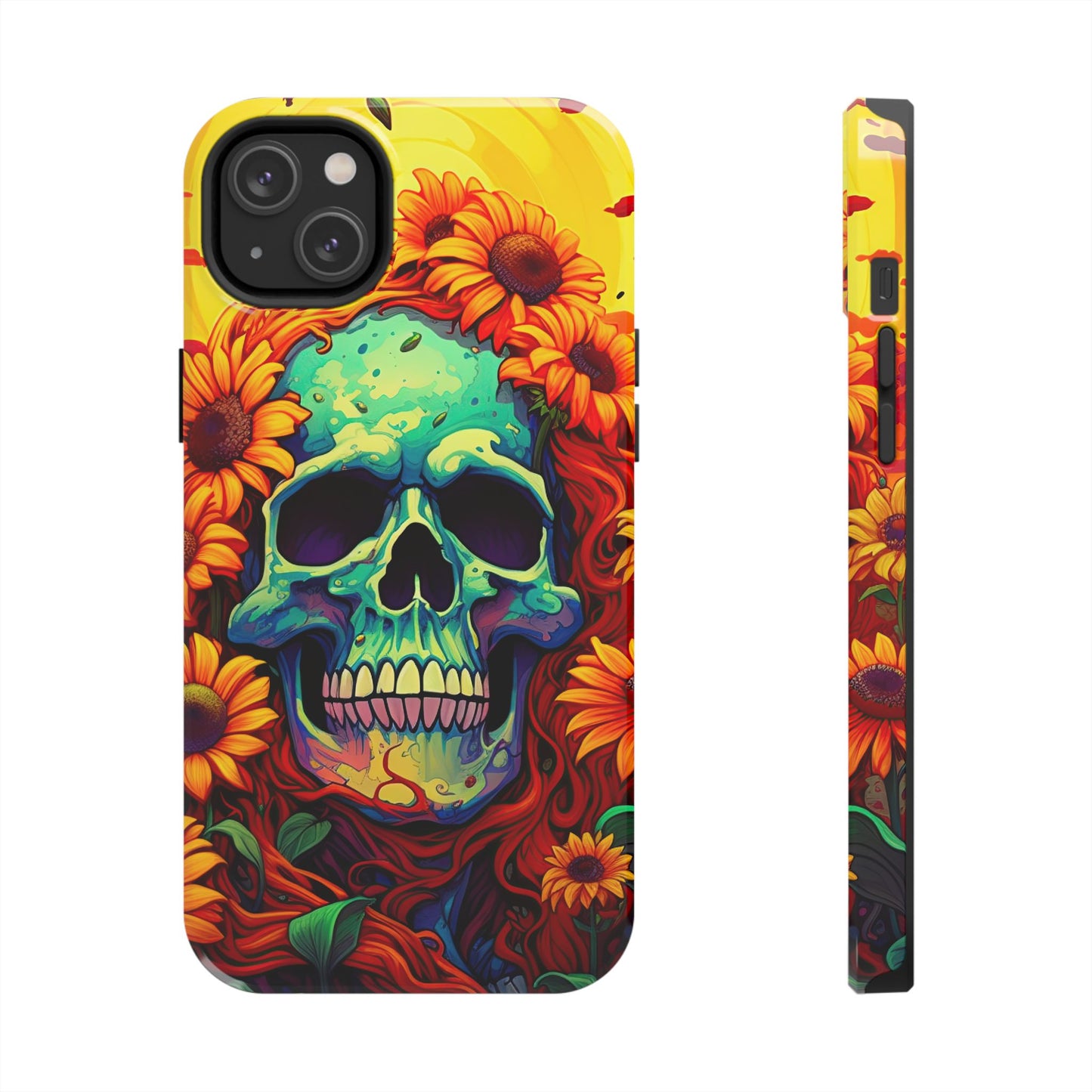 Sun Kissed Skull iPhone Case