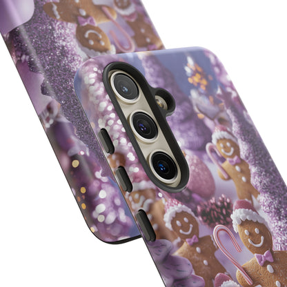 Pink Frosted Gingerbread Forest - Samsung Galaxy Series Case