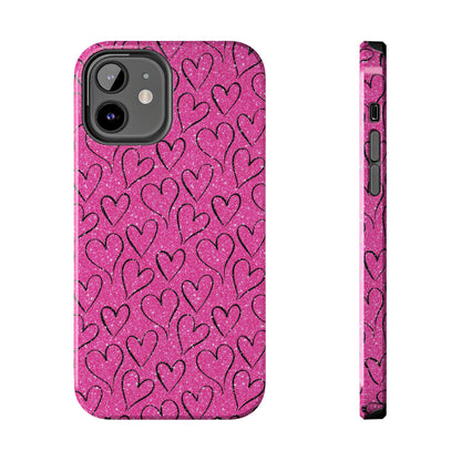 Heartfelt Glam iPhone Case