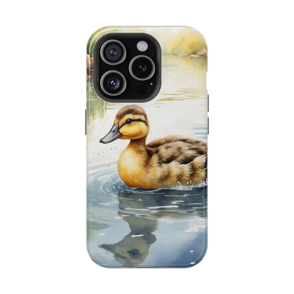 Graceful Duck Reflection – MagSafe iPhone Case