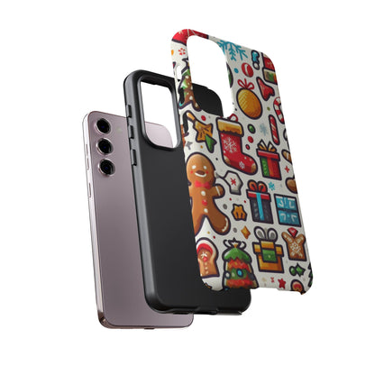 Festive Christmas Icons Pattern – Samsung Galaxy Series Case