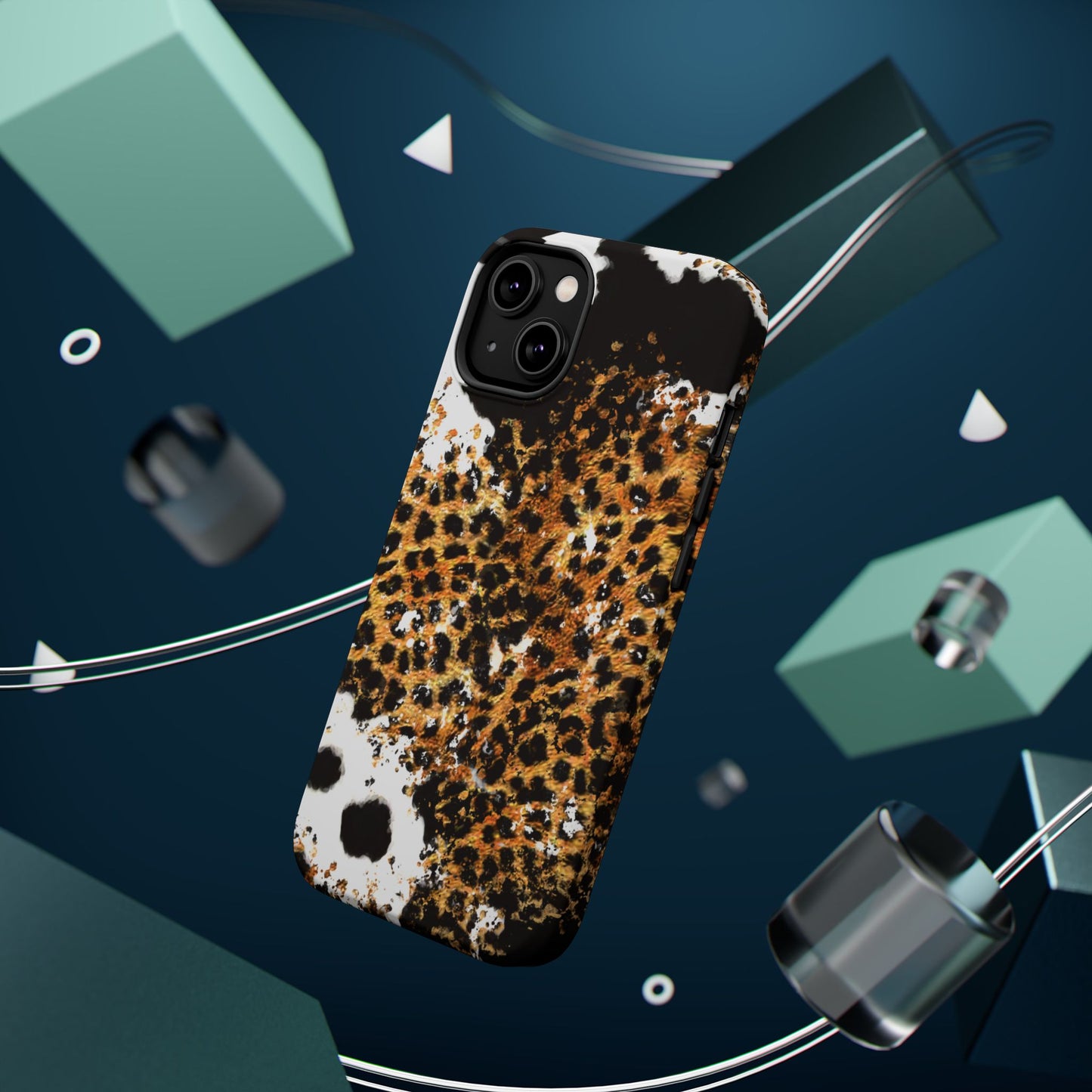 Bold Leopard Ink Splash - MagSafe iPhone Series Case