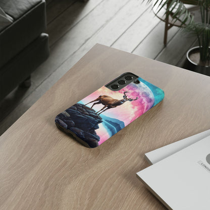 Stag in Moonlit Glow Samsung Galaxy Case