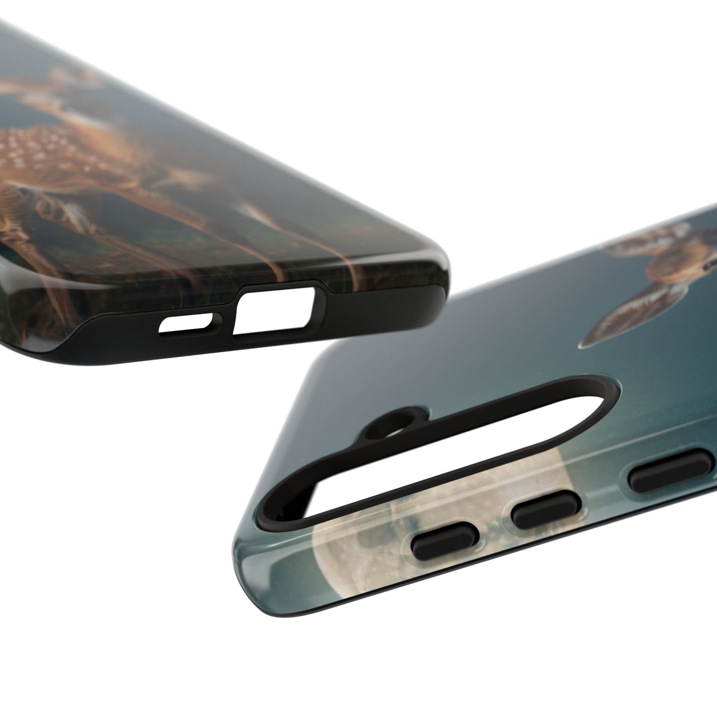 Samsung Galaxy Case – Mystic Fawn Under the Moonlit Sky