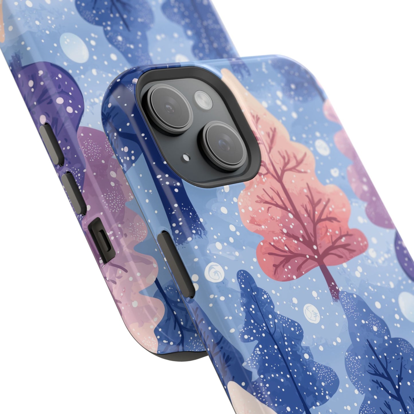 Pink & Purple Winter Wonderland - MagSafe iPhone Series Case