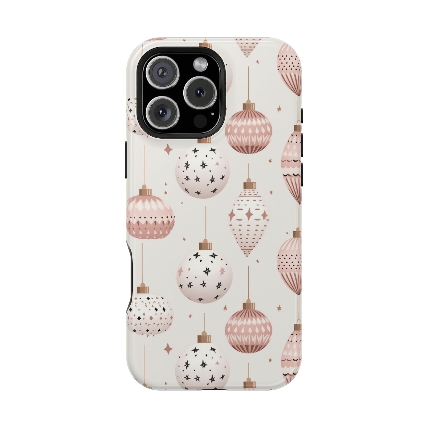 Blush Pink Holiday Ornaments - MagSafe iPhone Series Case