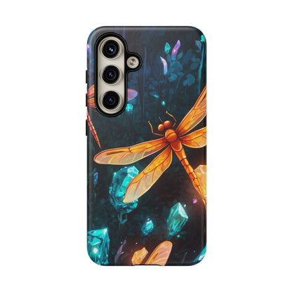 Mystical Dragonflies & Crystals – Samsung Galaxy Series Case