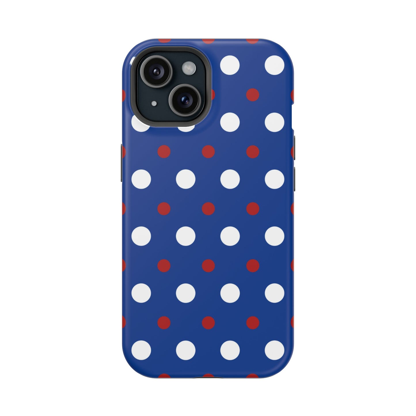 Patriotic Polka Dots – MagSafe iPhone Case