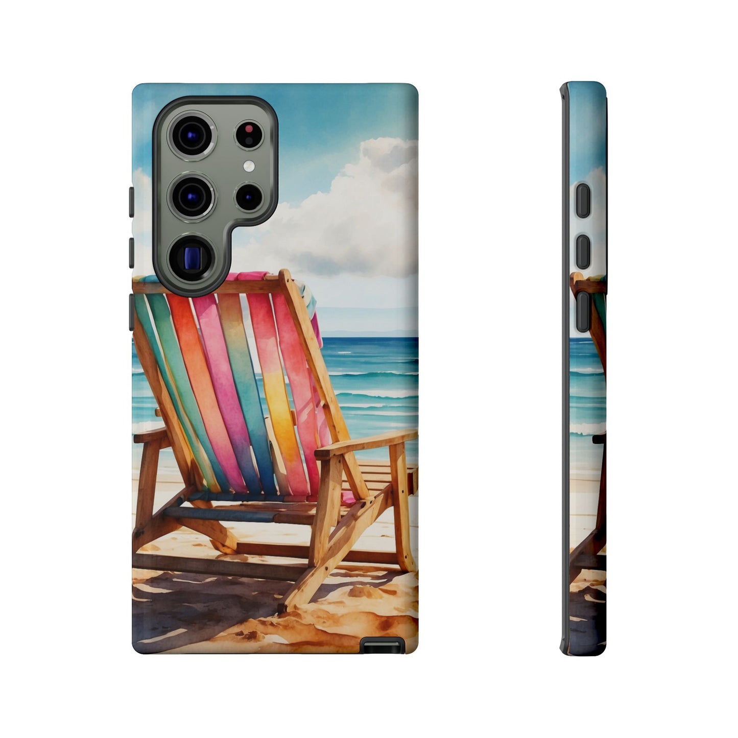 Vibrant Beach Escape Samsung Galaxy Case – Colorful Summer Design