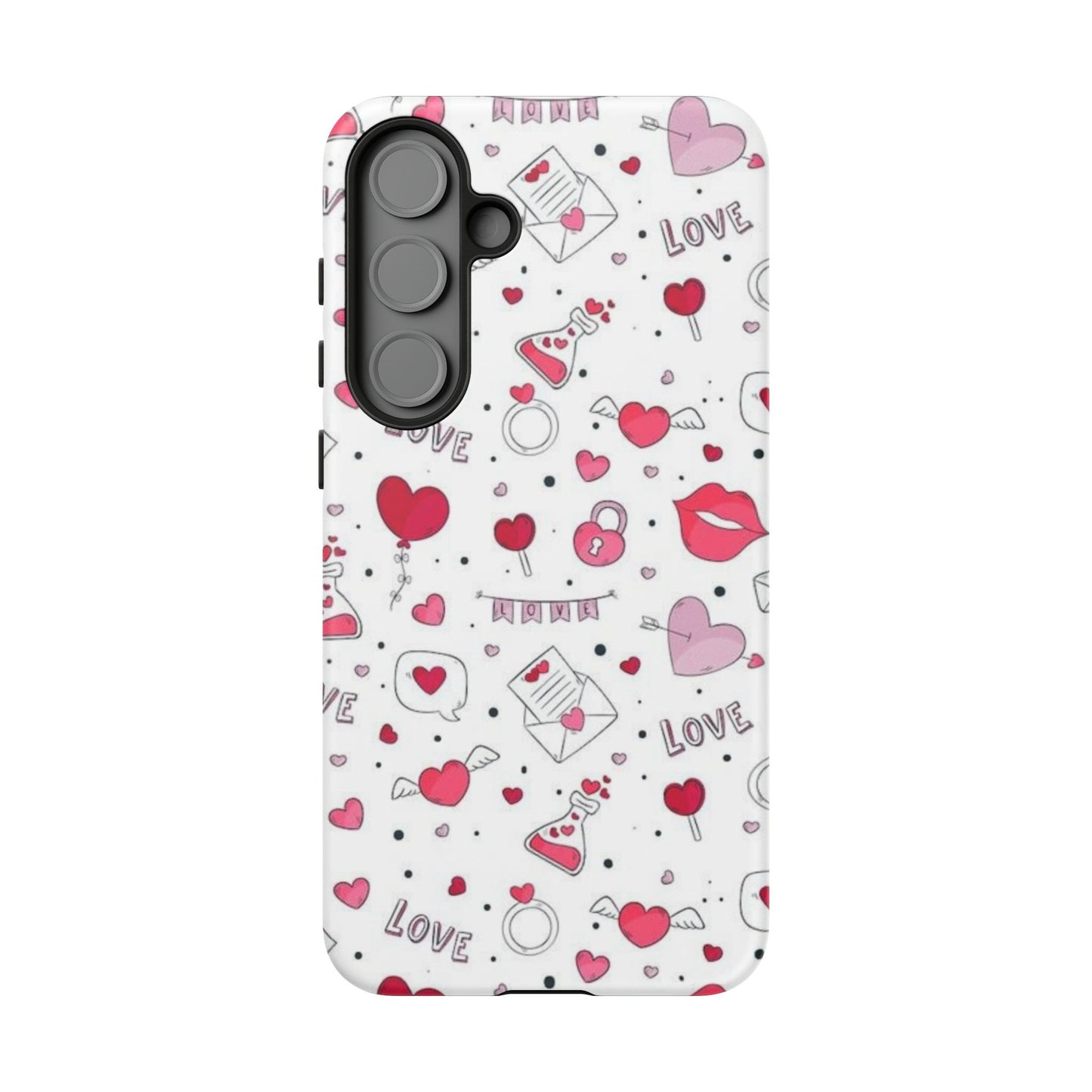 Samsung Galaxy Case: Romantic Love-Inspired Icons Case