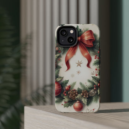 Classic Christmas Wreath - MagSafe iPhone Series Case