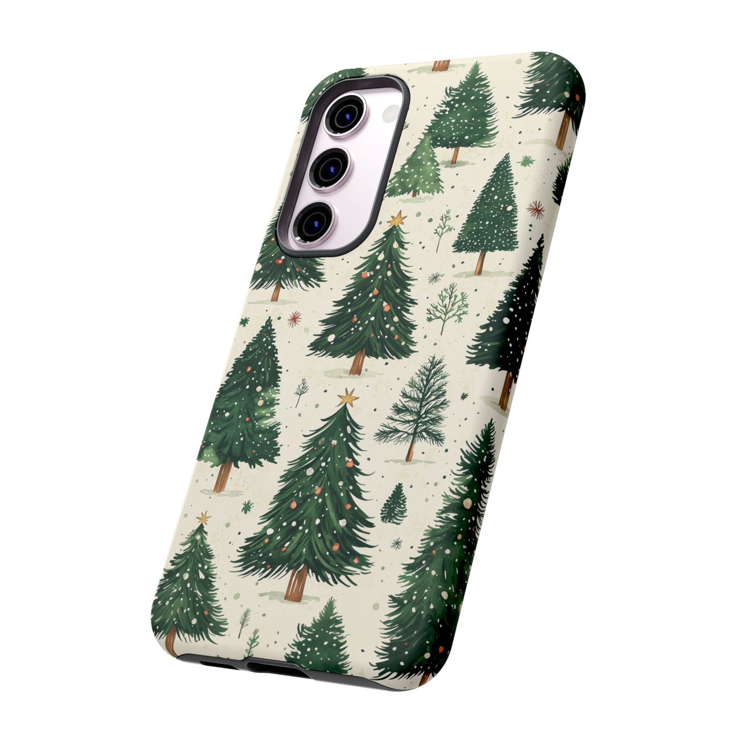 Festive Christmas Tree Forest Pattern – Samsung Galaxy Series Case