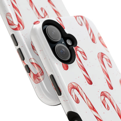 Candy Cane Christmas Pattern – MagSafe iPhone Series Case