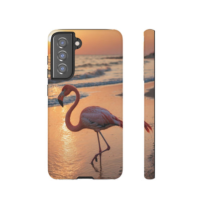 Island Beauty – Flamingo Samsung Galaxy Case