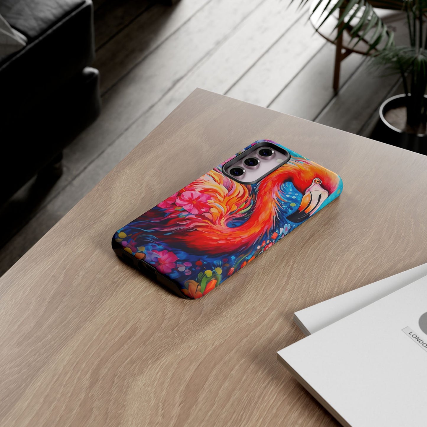 Tropical Elegance – Flamingo Samsung Galaxy Phone Case