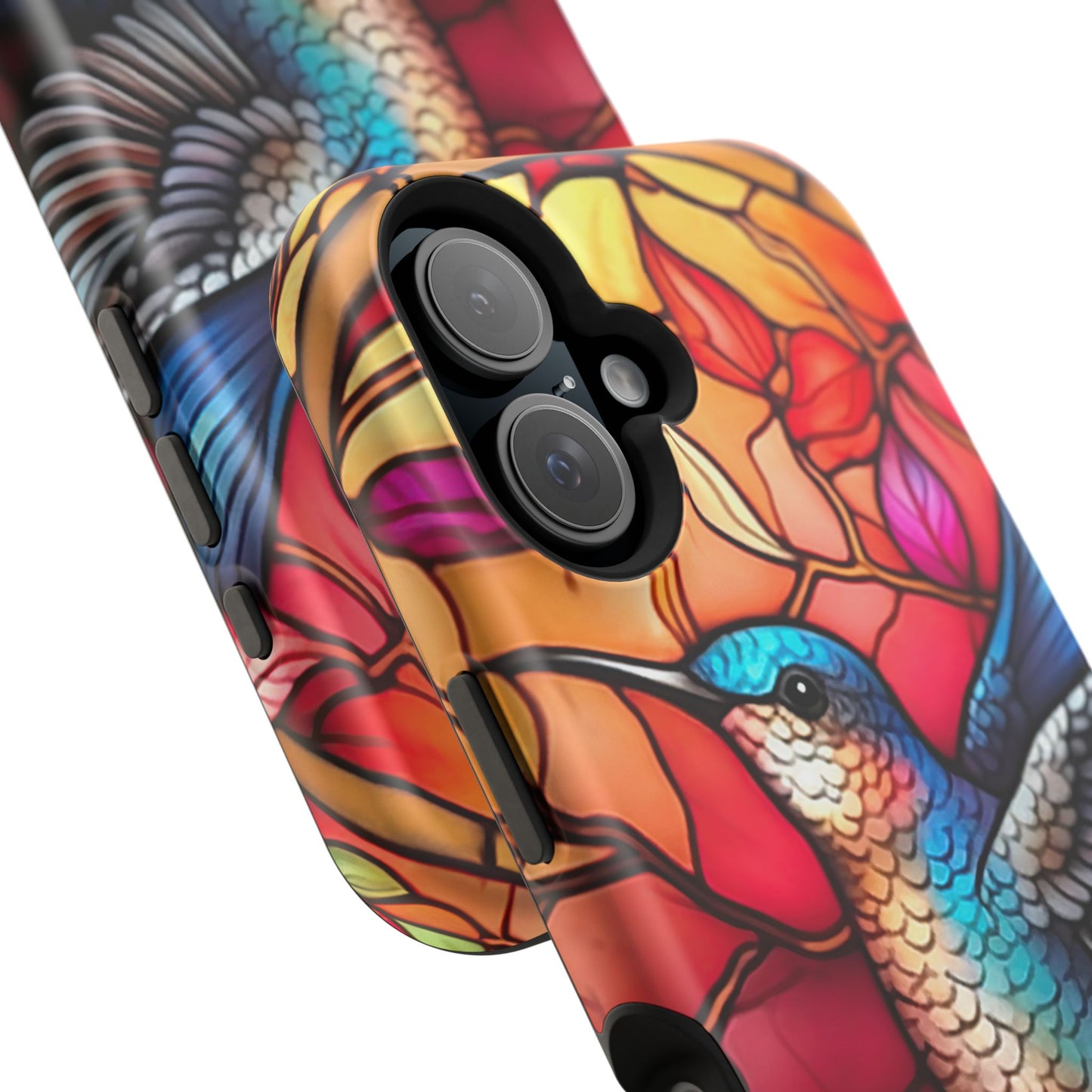 Radiant Multicolor Bird Artwork - MagSafe iPhone Case