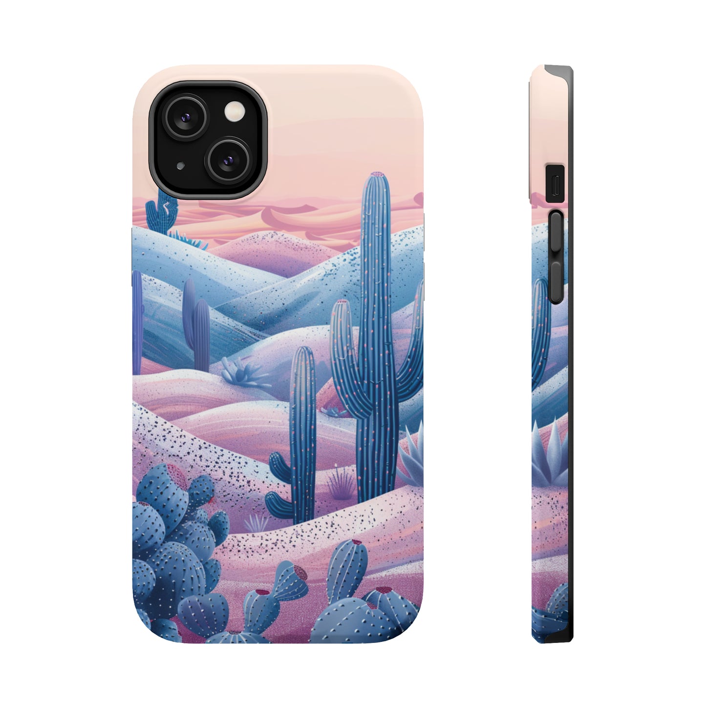 Desert Oasis MagSafe Case for iPhone – Cactus & Western Landscape Design for iPhone 15, 14 Pro Max, 13, and More!