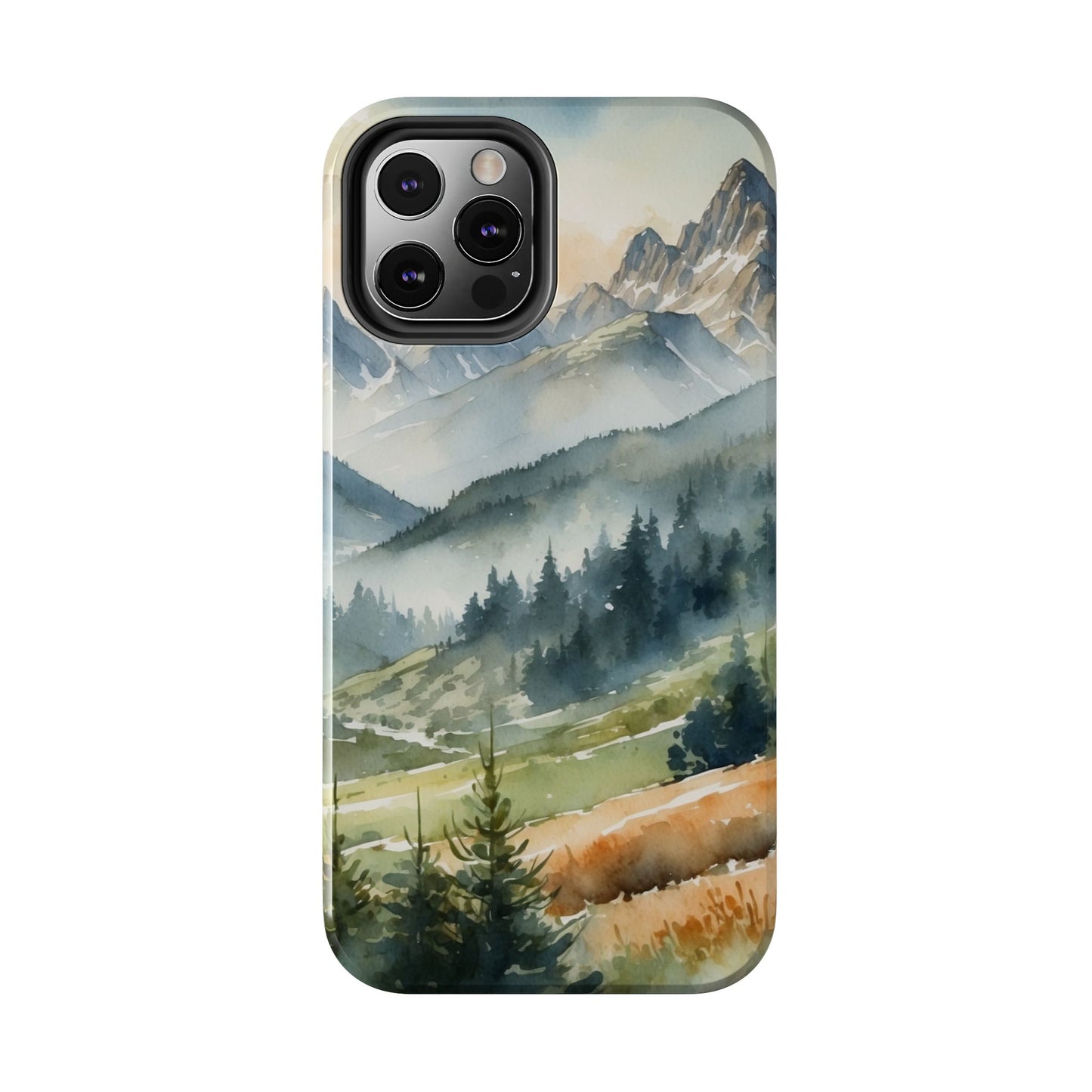 Serene Alpine Forest - iPhone Case