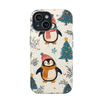 Snowy Christmas Cheer MagSafe iPhone Case