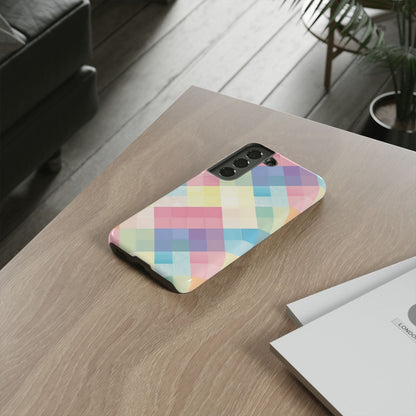 Spring Sonata Pastel Plaid Case