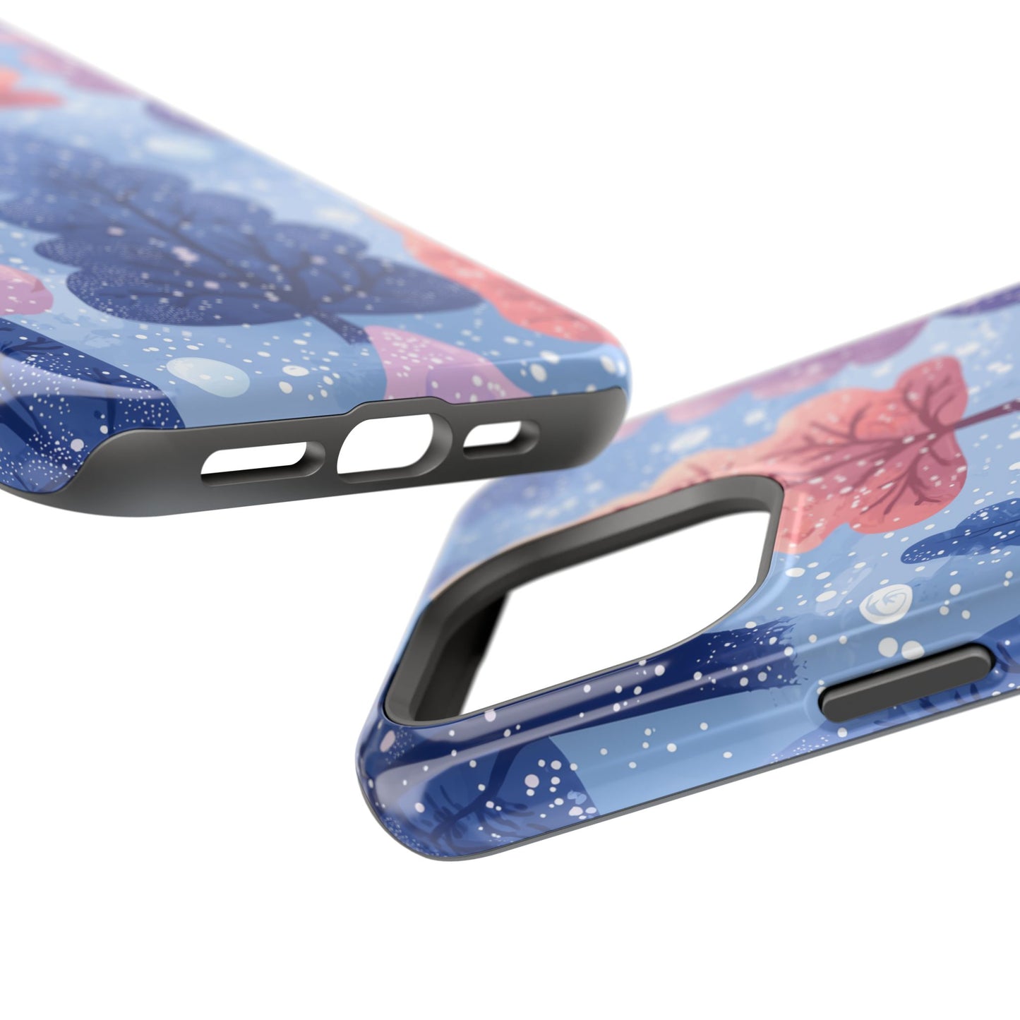 Pink & Purple Winter Wonderland - MagSafe iPhone Series Case