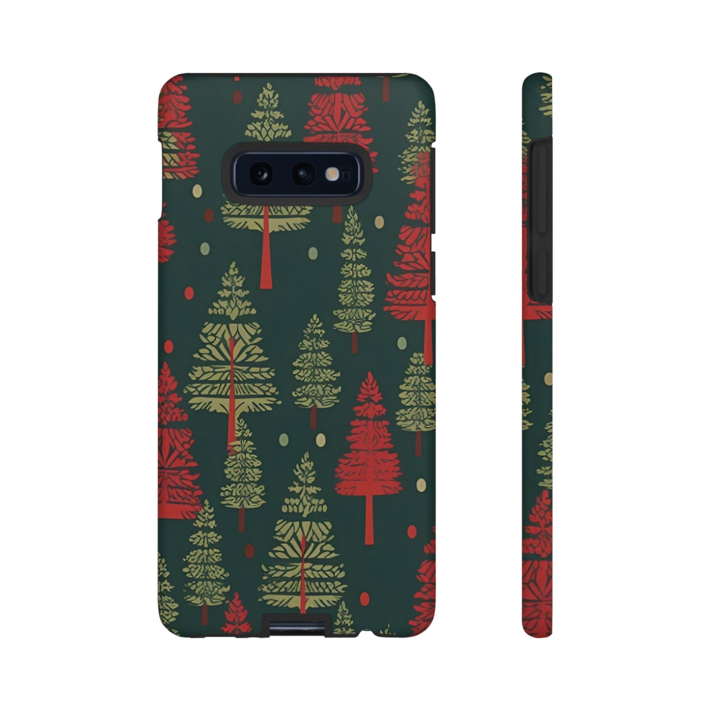 Retro Christmas Trees Pattern - Samsung Galaxy Series Case