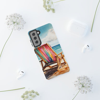 Vibrant Beach Escape Samsung Galaxy Case – Colorful Summer Design