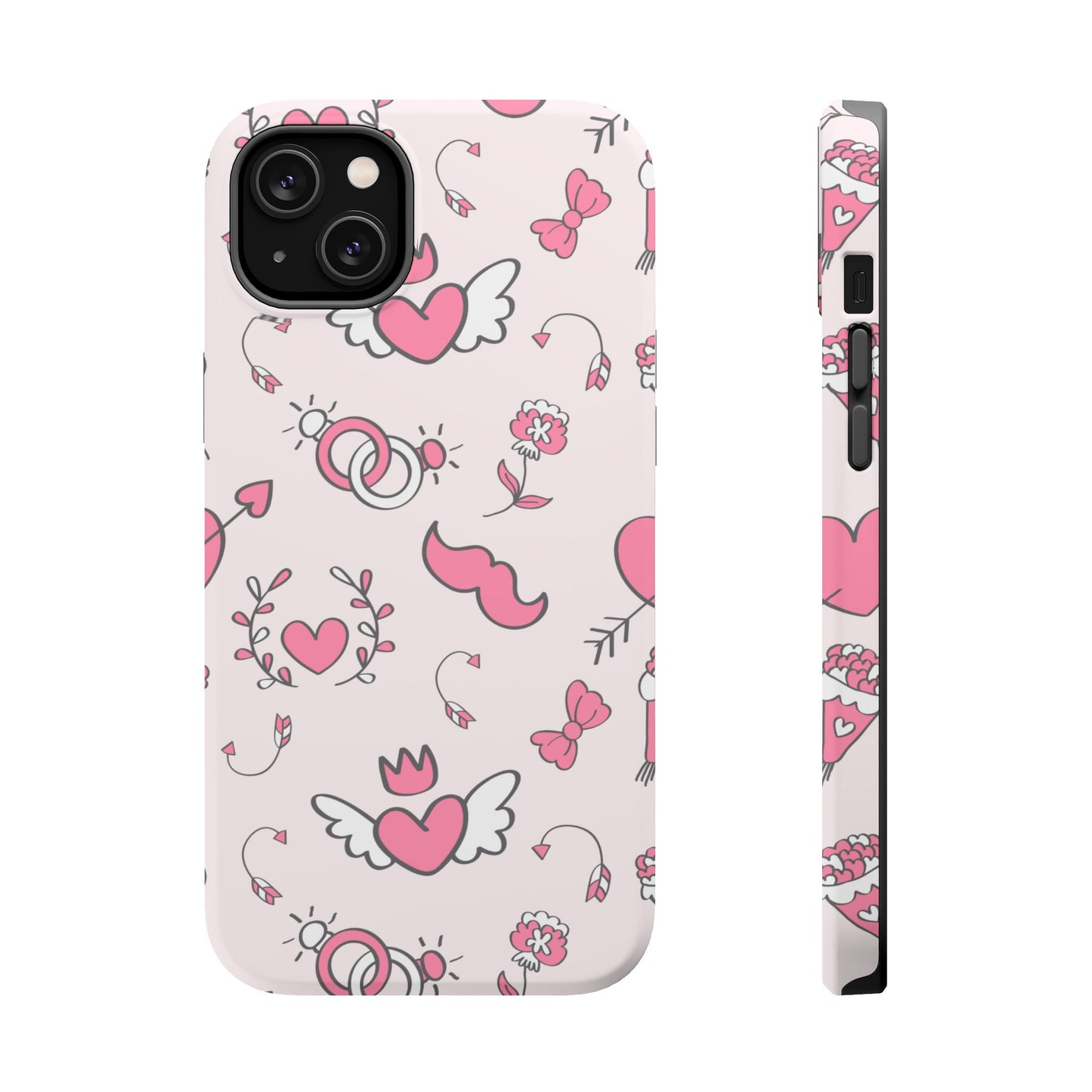 Pink Love Icons MagSafe Case