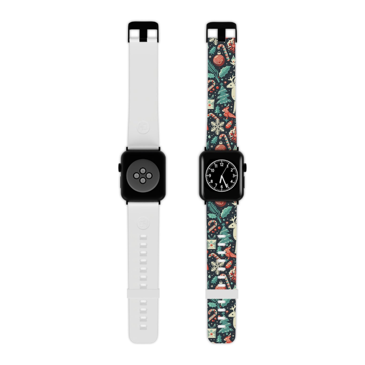 Festive Woodland Holiday Apple Watch Band