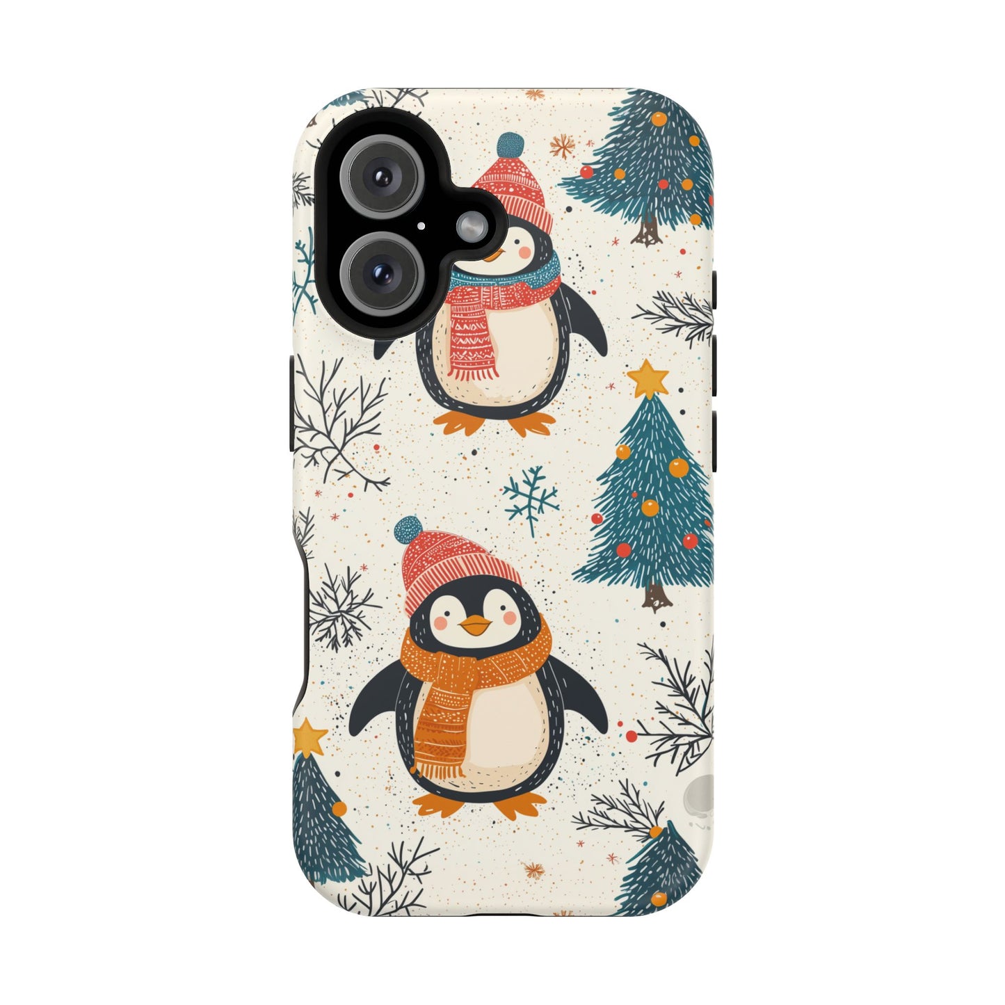 Snowy Christmas Cheer MagSafe iPhone Case