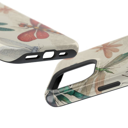 Vintage Dragonfly Garden – MagSafe iPhone Series Case