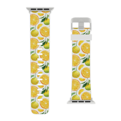 Sunny Citrus Grove Tough Apple Watch Band