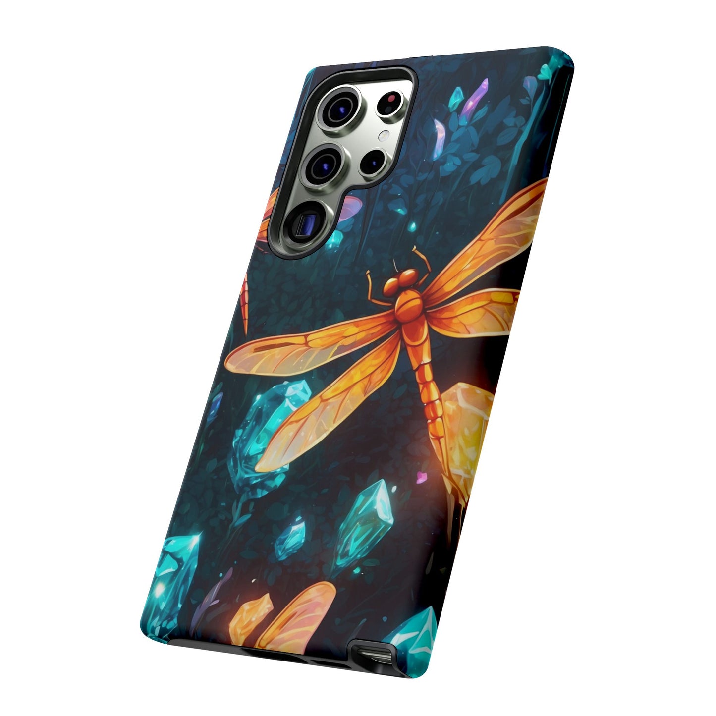 Mystical Dragonflies & Crystals – Samsung Galaxy Series Case
