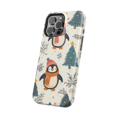 Snowy Christmas Cheer MagSafe iPhone Case