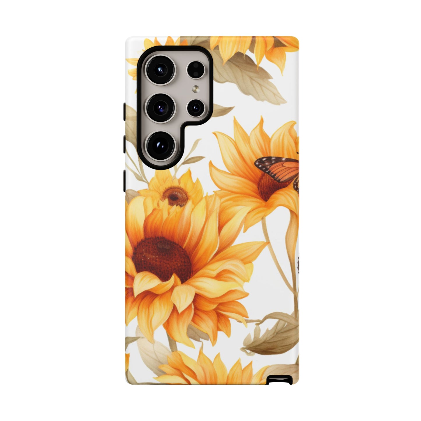 Sunflower & Monarch Garden - Samsung Galaxy Series Case