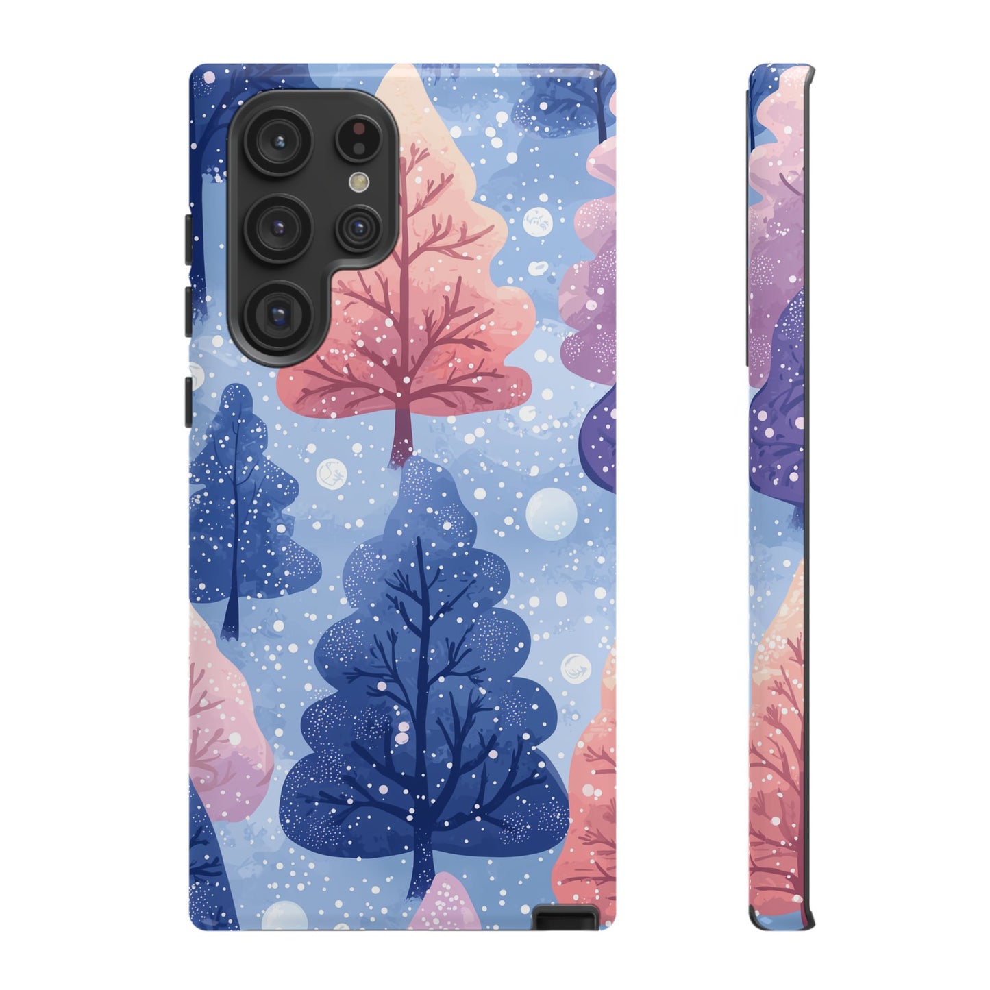 Pink & Purple Winter Wonderland - Samsung Galaxy Series Case