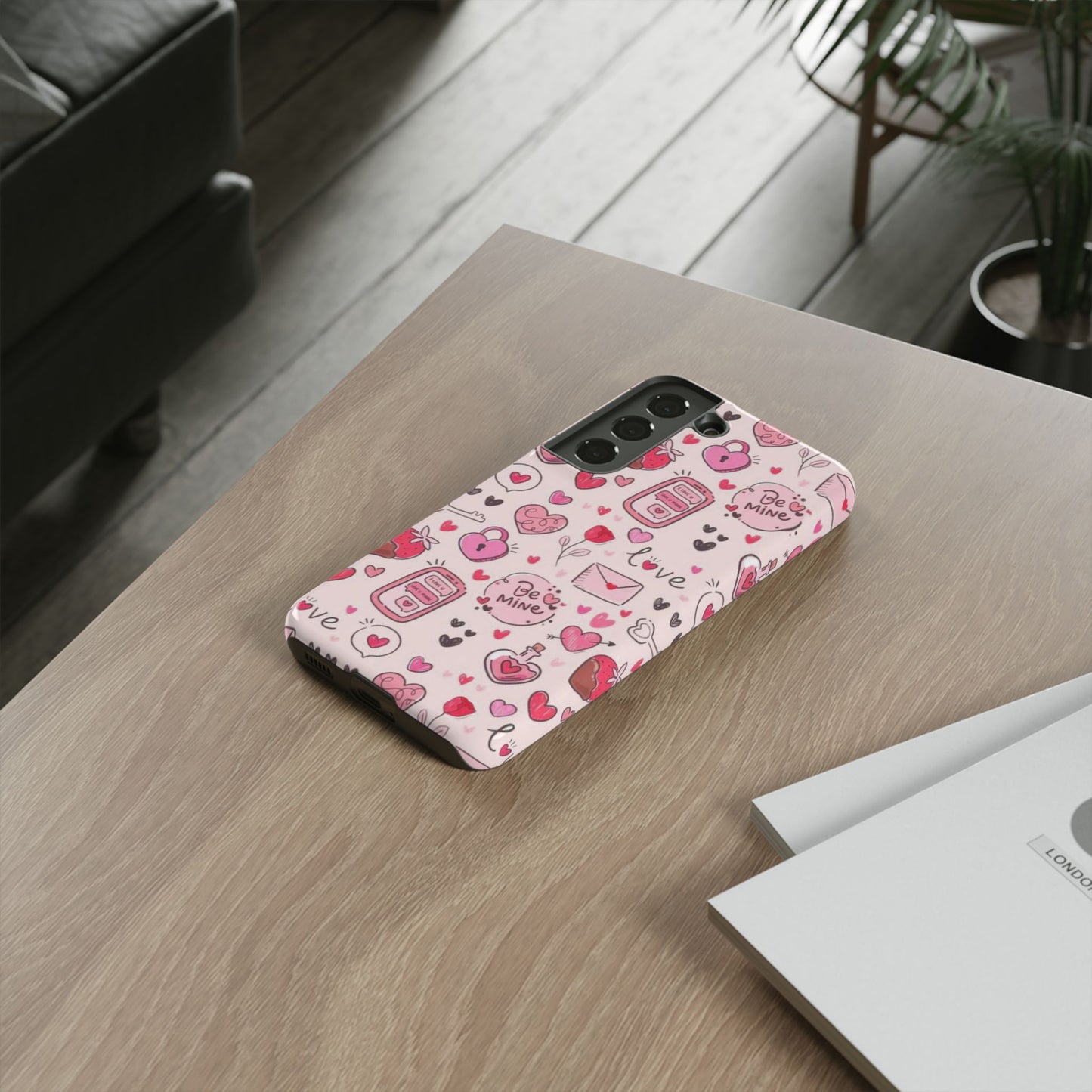 Samsung Galaxy Case: Playful Valentine's Day Icons Case